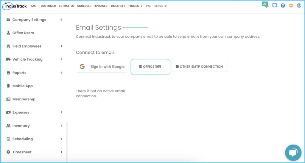 The Microsoft sign-in window that opens after clicking Office 365